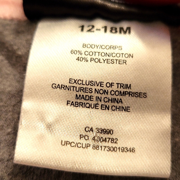 The Rolling Stones long sleeve onesie/bodysuit - Picture 3 of 4